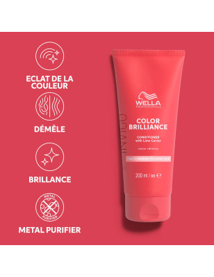 Après-shampoing cheveux colorés et fins à moyens Color Brilliance