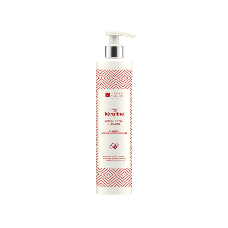 Shampoing soin kératine 3 Urban Keratin 400ml