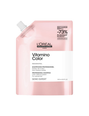 Éco-Recharge Shampoing Fixateur de Couleur Vitamino Color