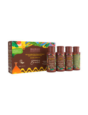 Kit lissage à la kératine végétalienne Bossa do Brasil
