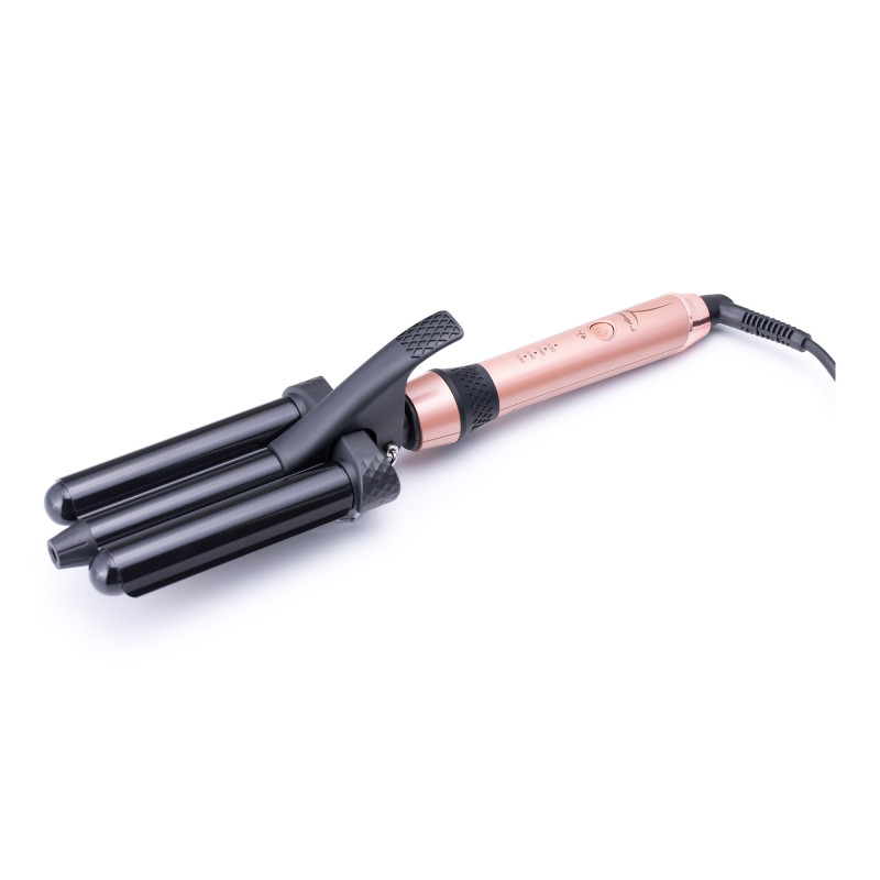 Fer à onduler 3 branches Beach waver Diamond Rose Gold Fer à onduler 3 branches Beach waver Diamond Rose Gold