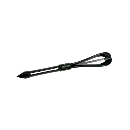 Fouet coloration 3-en-1 en silicone Noir