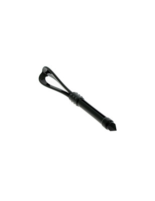 Fouet coloration 3-en-1 en silicone Noir