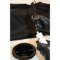 Fouet coloration 3-en-1 en silicone Noir Fouet coloration 3-en-1 en silicone Noir