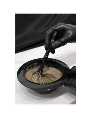 Fouet coloration 3-en-1 en silicone Noir