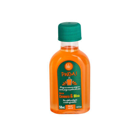 Huile capillaire nourrissante PINGA Carotte & Olive
