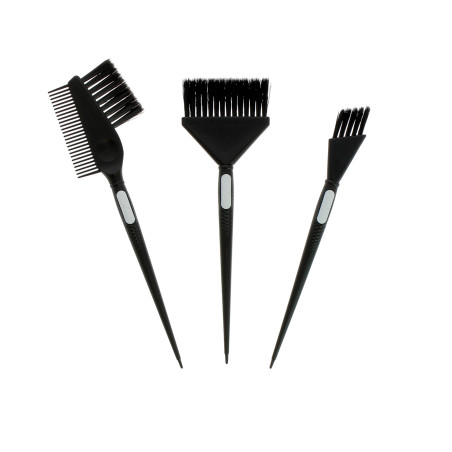 Kit de 3 pinceaux de coloration